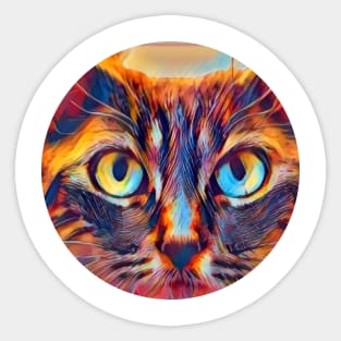 Agile mycat, revolution for cats Sticker